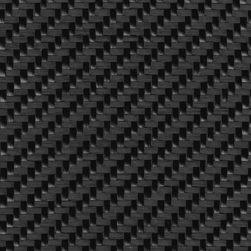 Carbon fiber fabric with twill weave