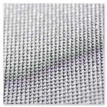 Dettaglio macro di tessuto tecnico in fibra di carbonio