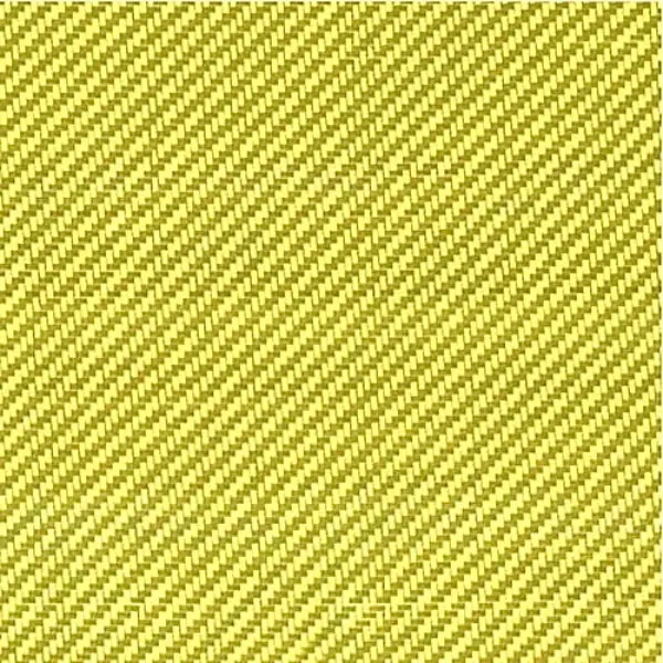 Tessuto aramidico giallo in trama fitta